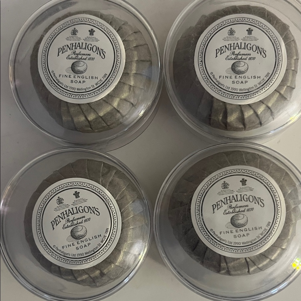 Penhaligon's Luxurious Soap Collection in Silver Hues